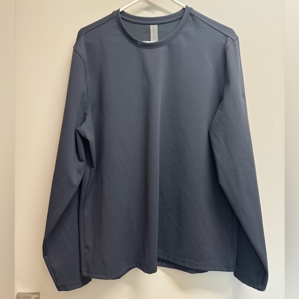 Outdoor Voices Men’s FrostKnit XL Long Sleeve in Black